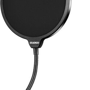 Professional Microphone Pop Filter Mask Shield For Blue Yeti and Any Other Micro